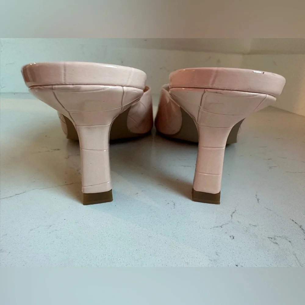Zara kitten heels in pink sz 7.5‎